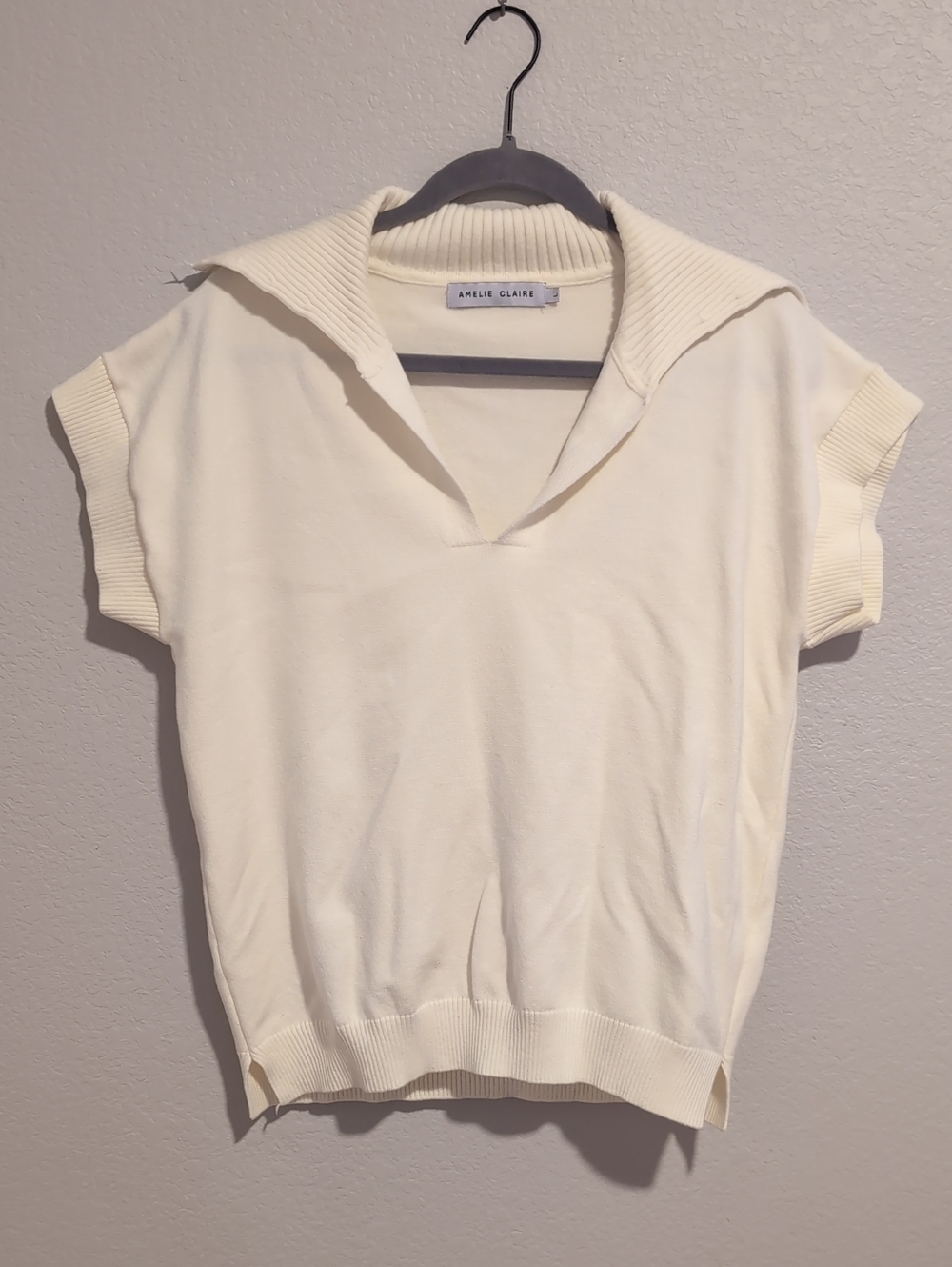 Amelie Claire Cream Top